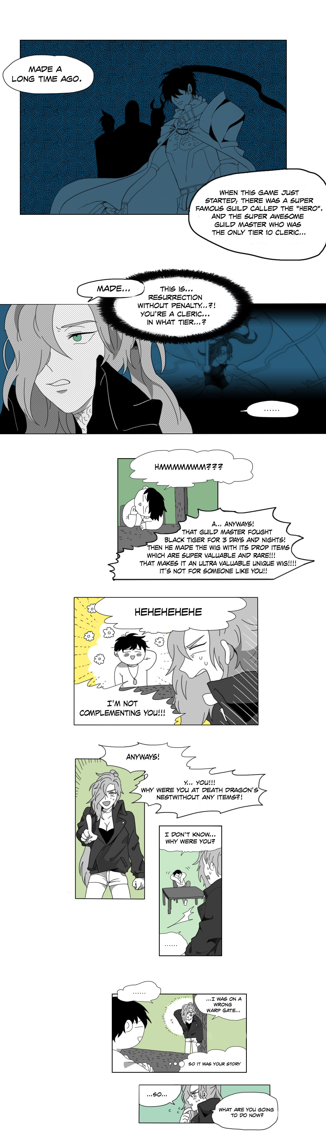 Read RPG Comic chapter 0.1 image 4 on Lezhin