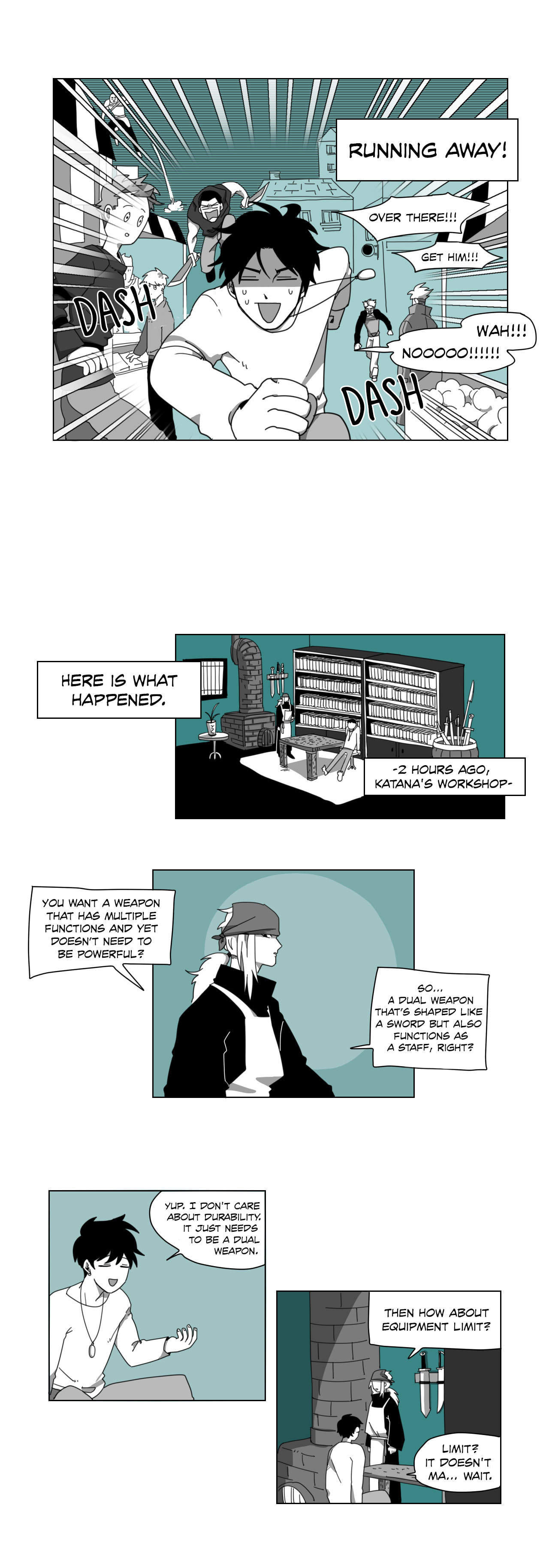 Read RPG Comic chapter 0.4 image 3 on Lezhin