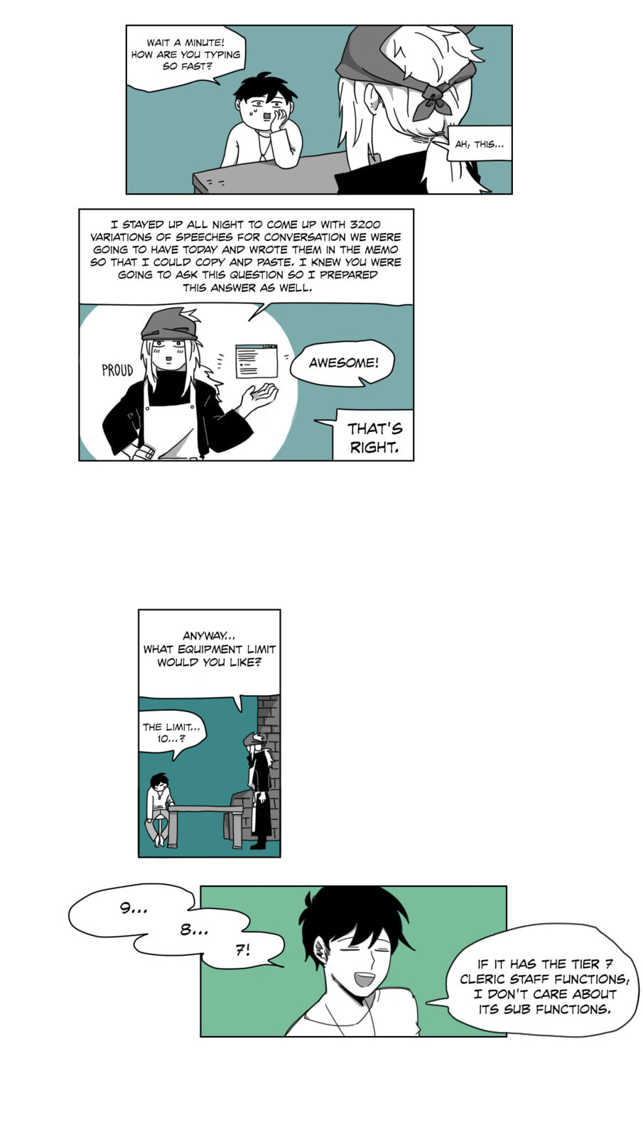 Read RPG Comic chapter 0.4 image 4 on Lezhin