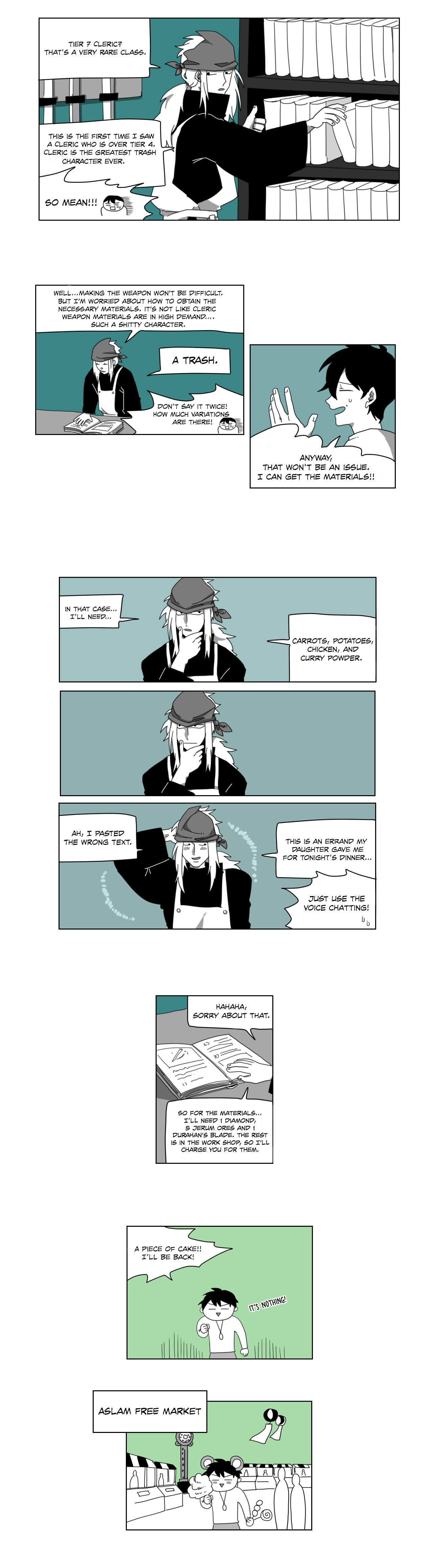 Read RPG Comic chapter 0.4 image 5 on Lezhin