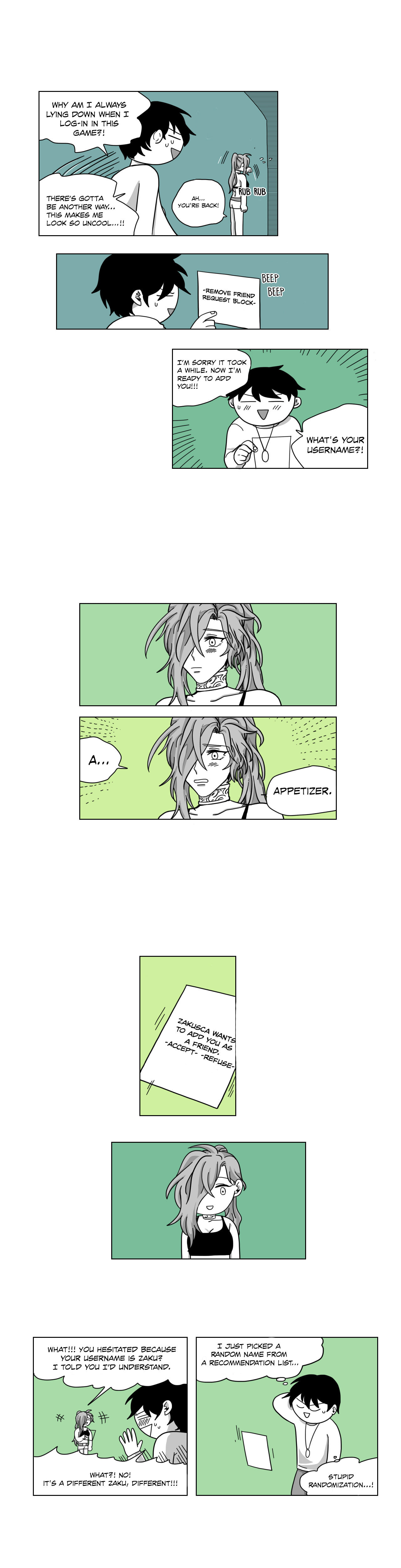 Read RPG Comic chapter 0.5 image 9 on Lezhin