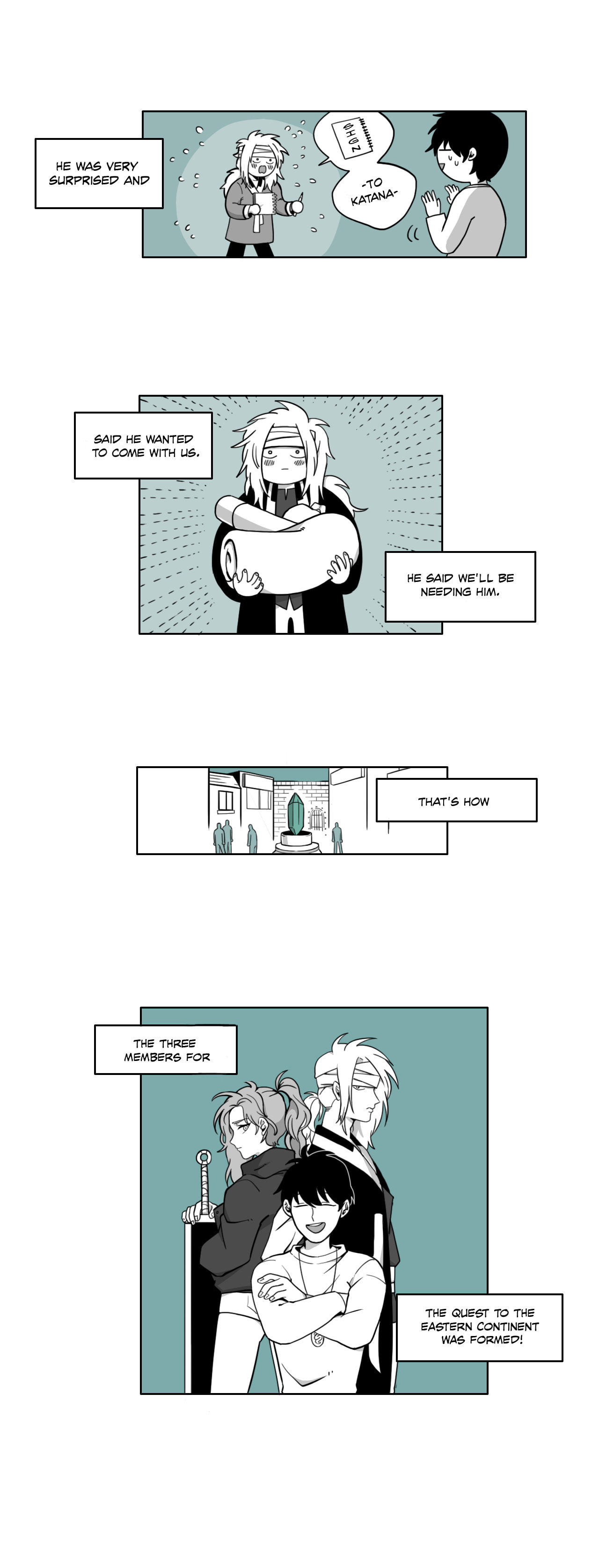 Read RPG Comic chapter 0.8 image 7 on Lezhin