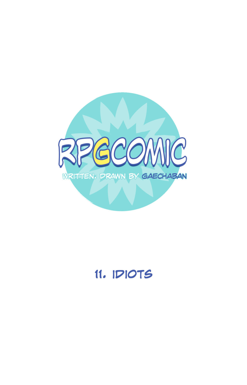 Read RPG Comic chapter 1.1 image 1 on Lezhin