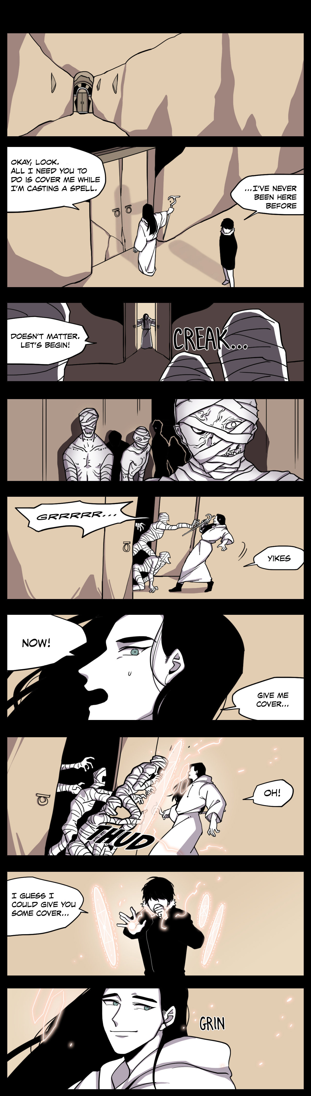 Read RPG Comic chapter 1.5 image 3 on Lezhin