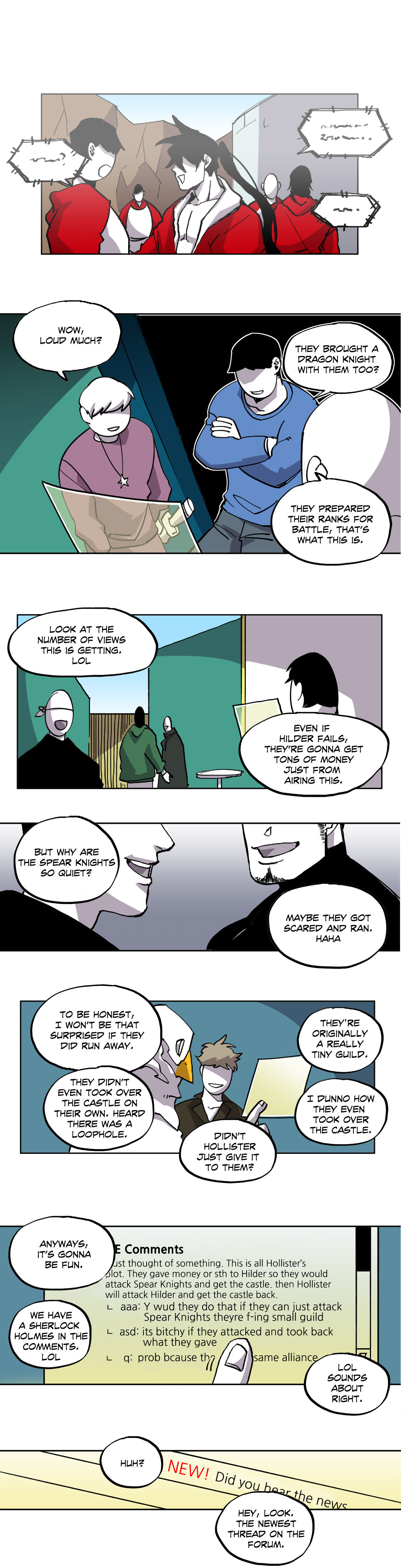 Read RPG Comic chapter 3.4 image 3 on Lezhin