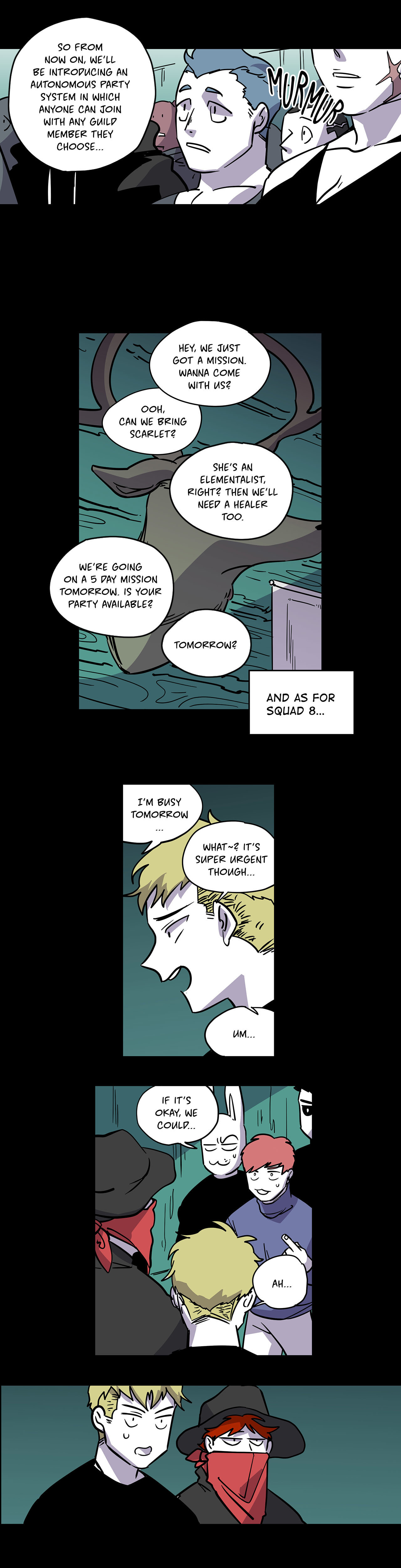 Read RPG Comic chapter 8.4 image 1 on Lezhin