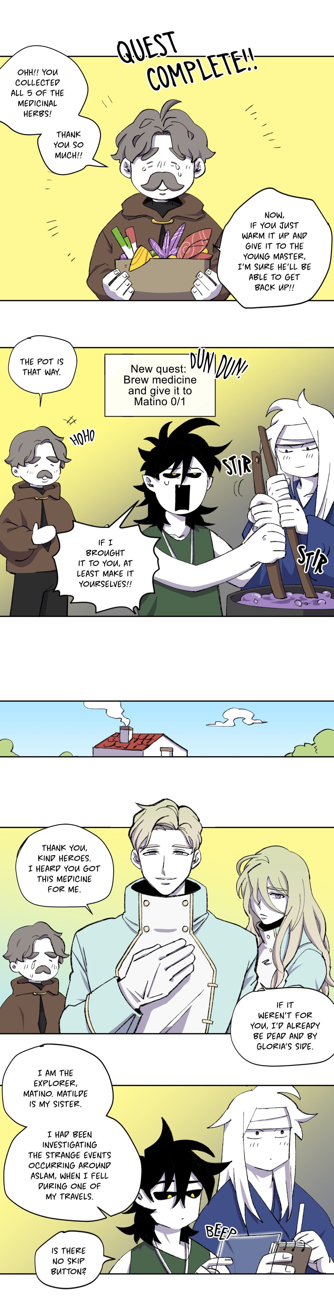 Read RPG Comic chapter 9.1 image 0 on Lezhin