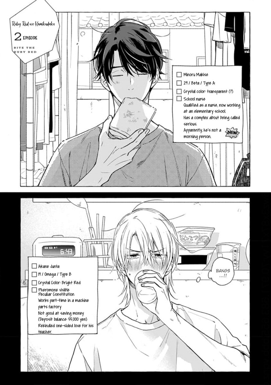Read Ruby Red wo Kamikudaku chapter 2 image 1 on Lezhin