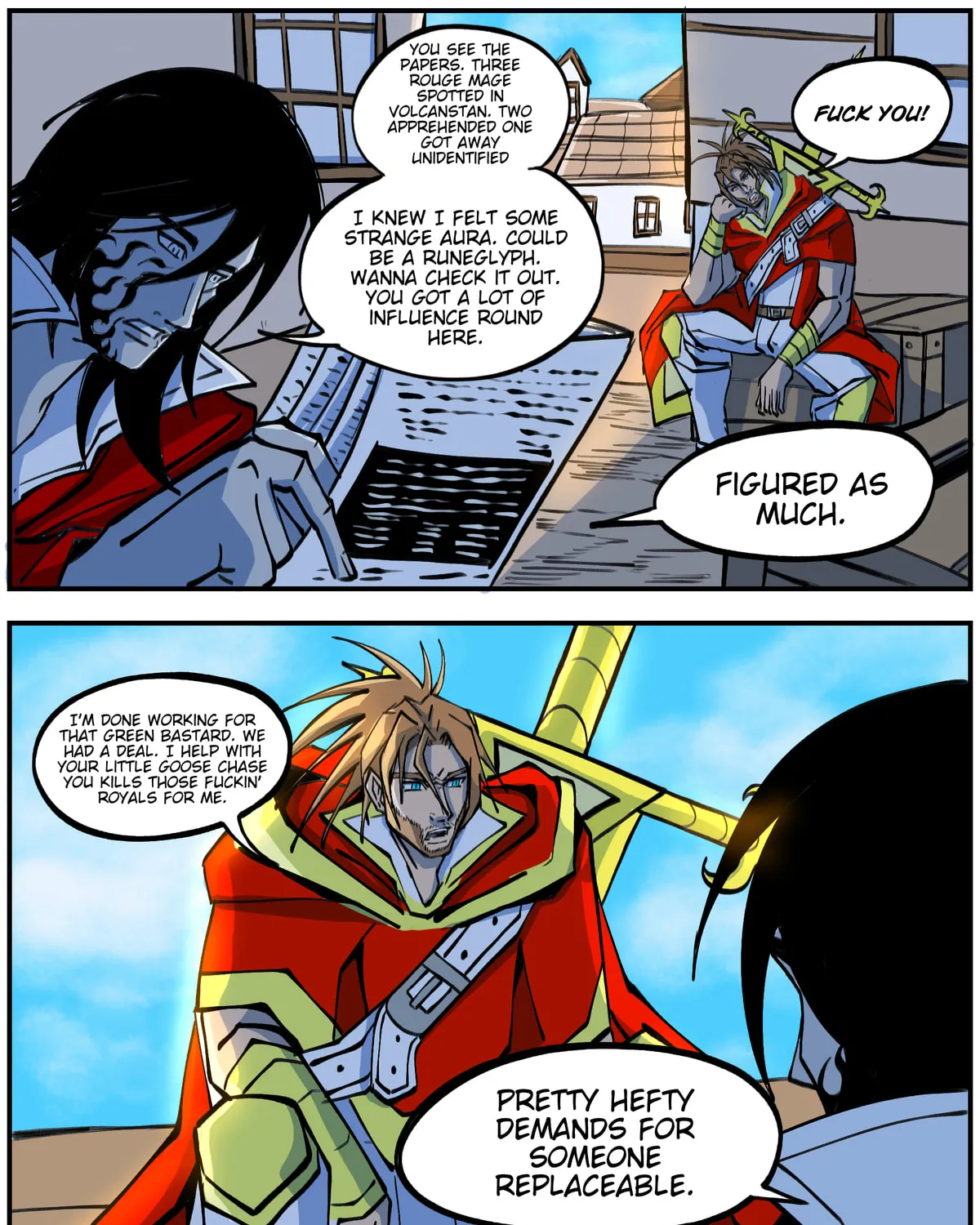 Read Rune Symbol chapter 2 image 2 on Lezhin
