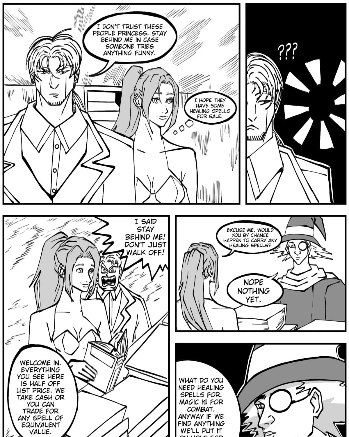 Read Rune Symbol chapter 3 image 8 on Lezhin