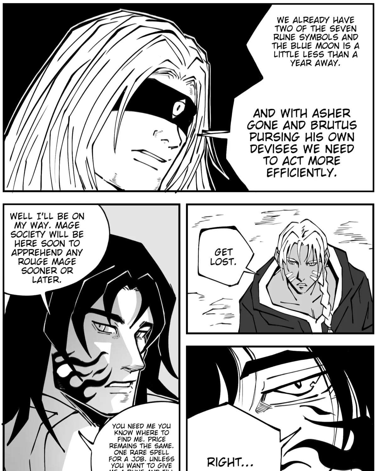 Read Rune Symbol chapter 4 image 14 on Lezhin