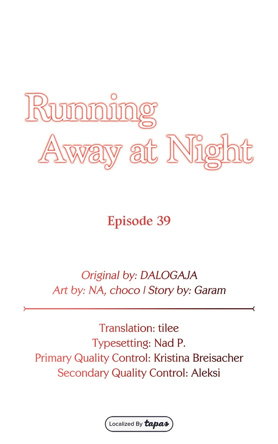 Read Running Away at Night chapter 39 image 26 on Lezhin