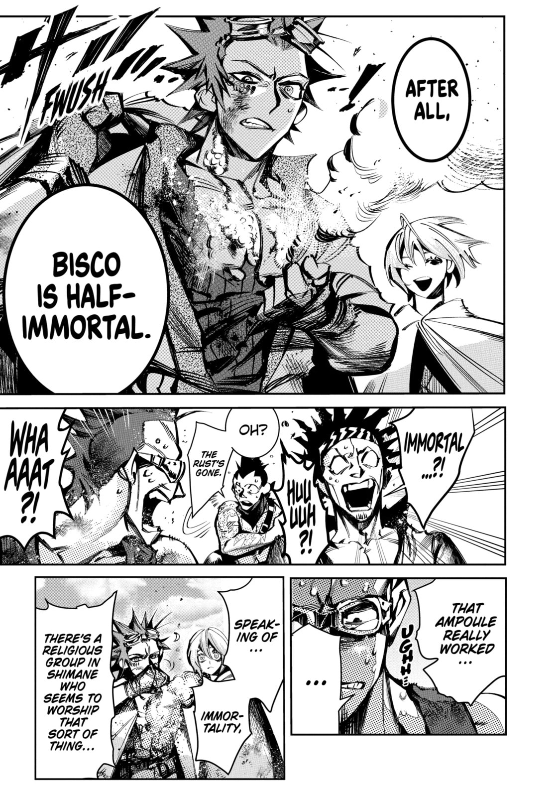 Read Rust-Eater Bisco 2 chapter 1.1 image 11 on Lezhin