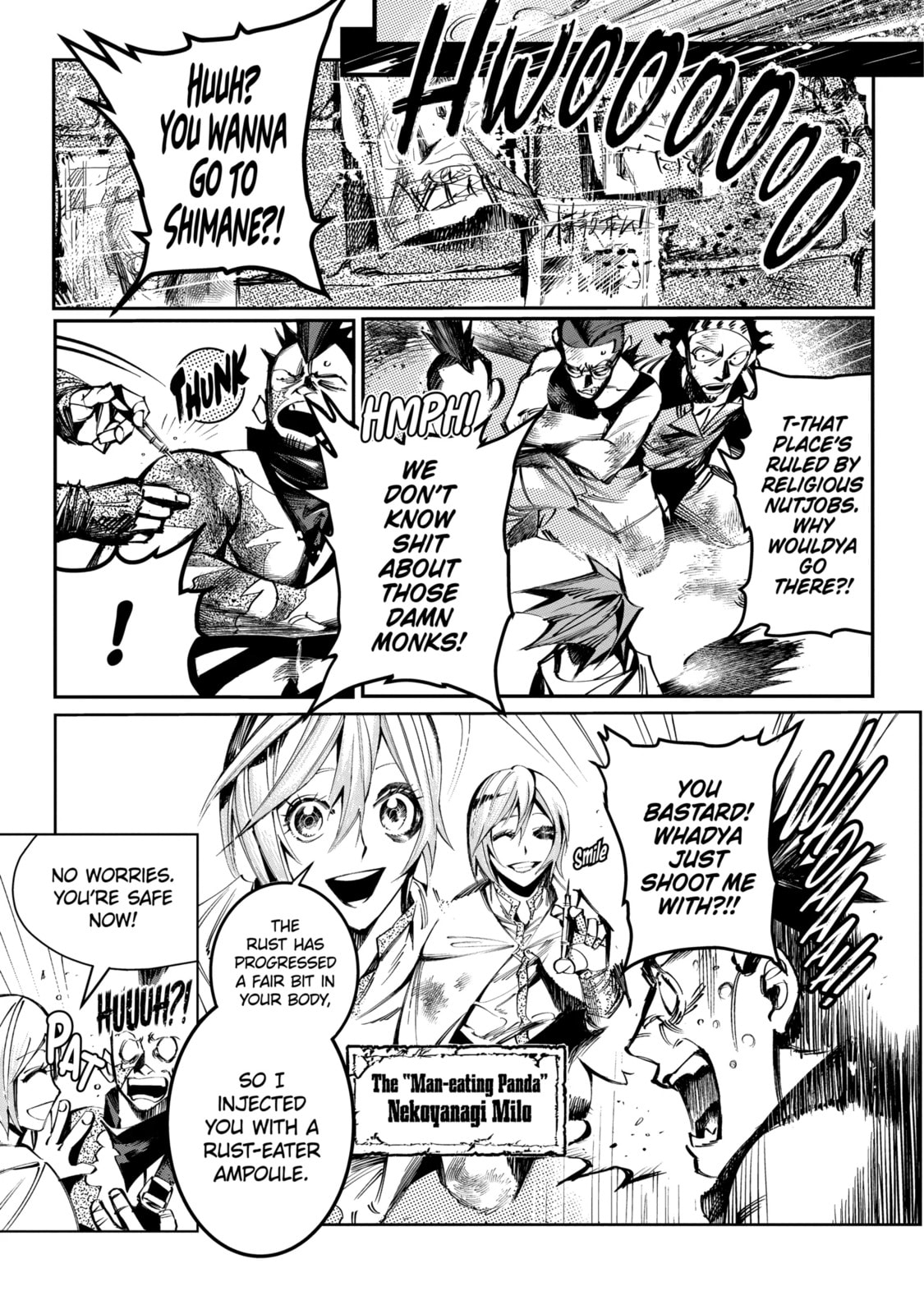 Read Rust-Eater Bisco 2 chapter 1.1 image 5 on Lezhin