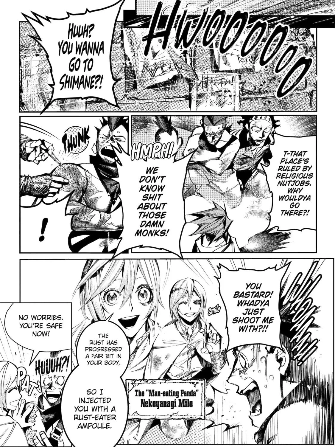 Read Rust-Eater Bisco 2 chapter 1 image 10 on Lezhin