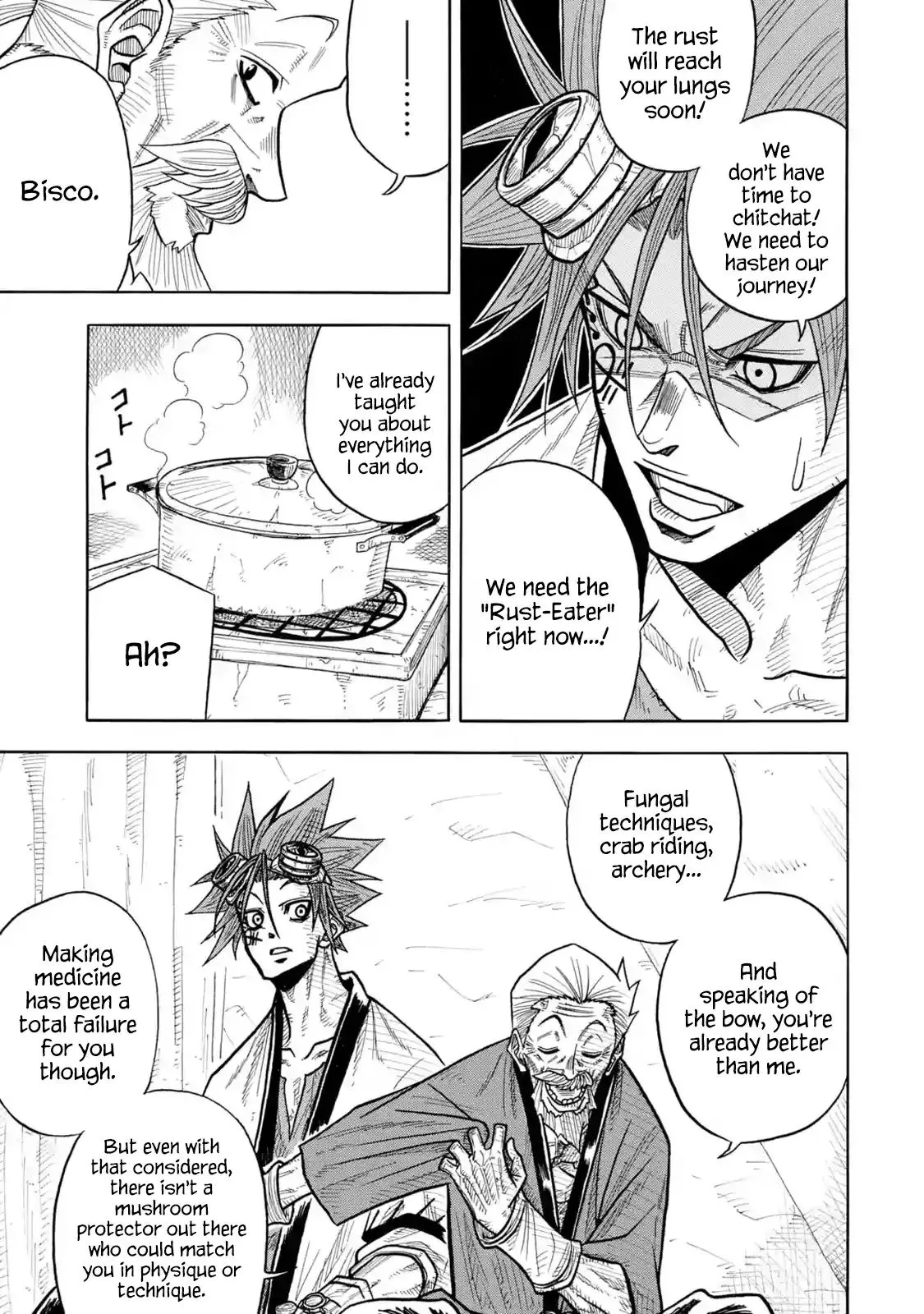 Read Rust-Eater Bisco chapter 1.98 image 2 on Lezhin