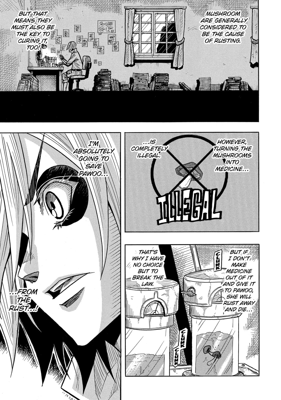 Read Rust-Eater Bisco chapter 4.4 image 2 on Lezhin
