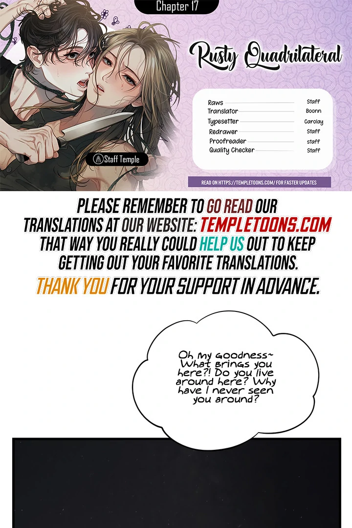 Read Rusty Quadrilateral chapter 17 image 1 on Lezhin