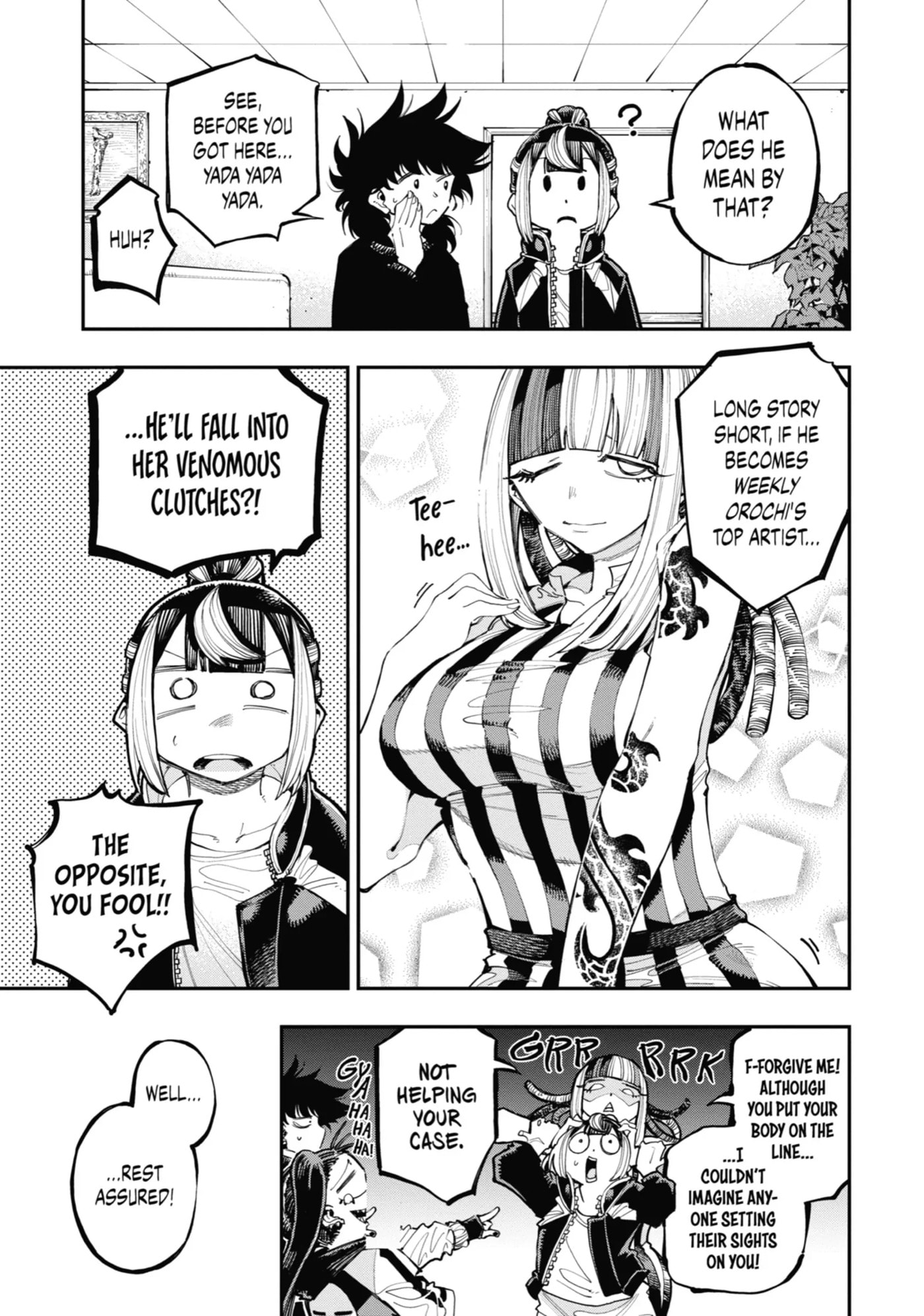 Read Ryuu to Chameleon chapter 26 image 7 on Lezhin