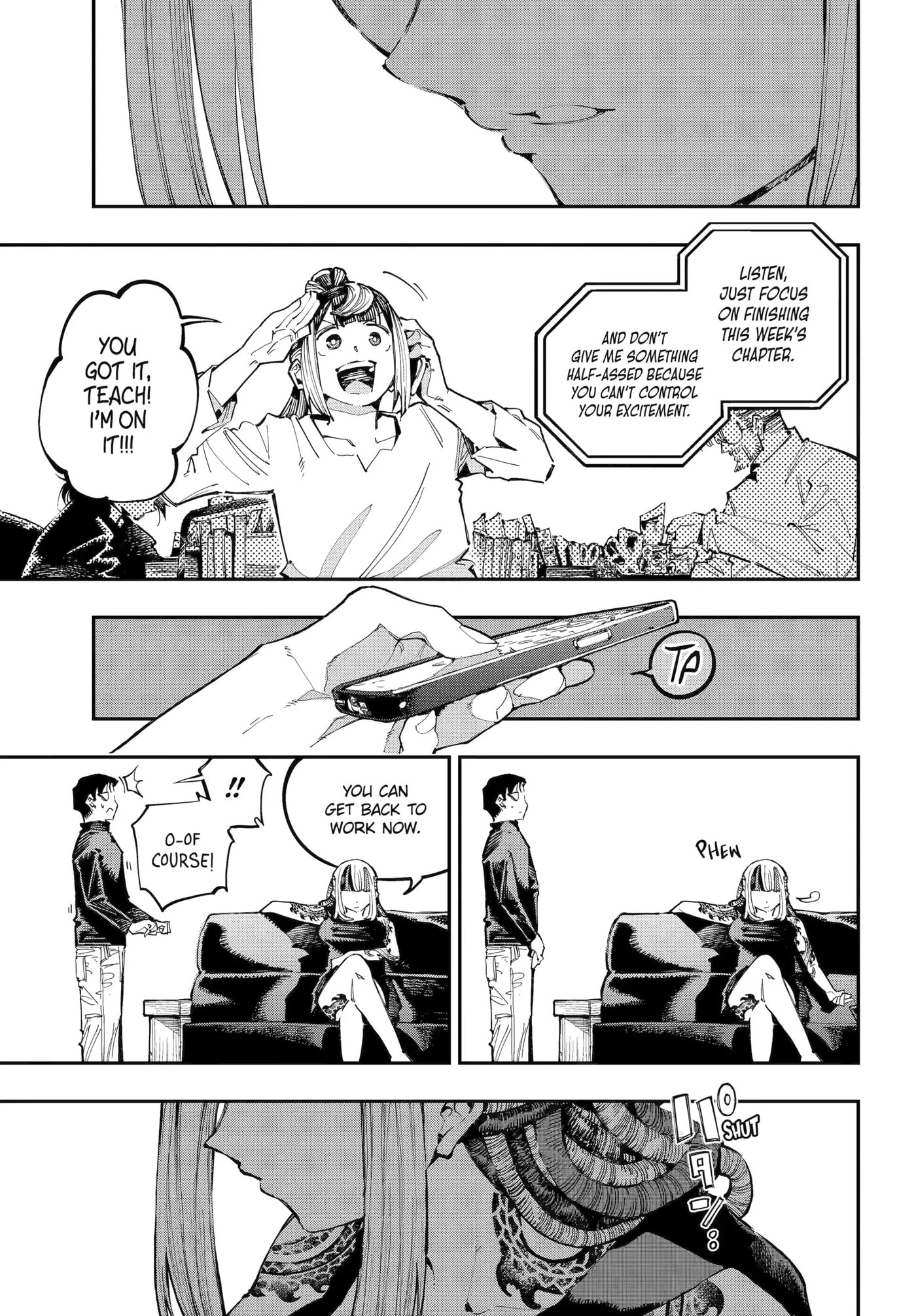 Read Ryuu to Chameleon chapter 43 image 6 on Lezhin