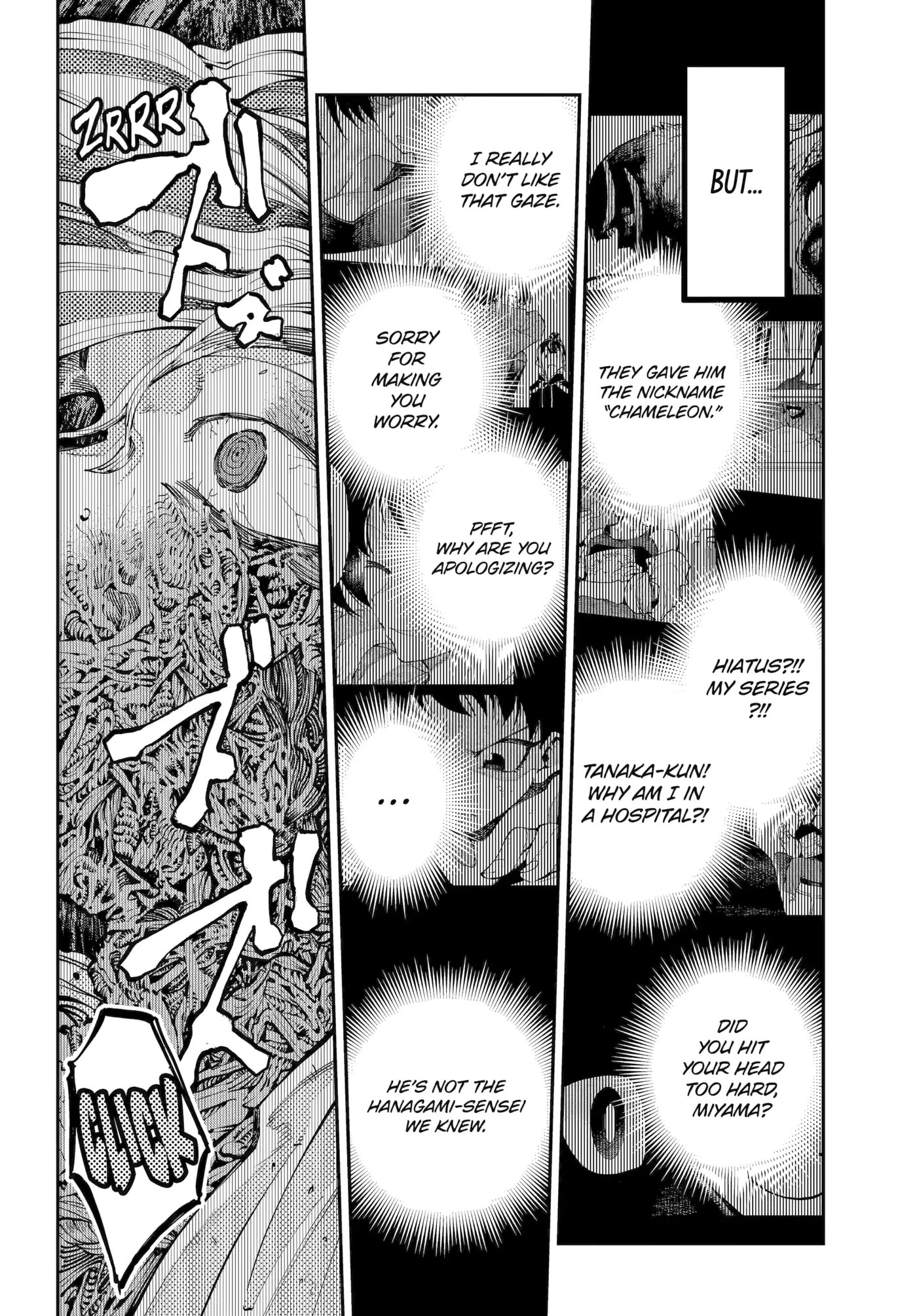 Read Ryuu to Chameleon chapter 45 image 13 on Lezhin