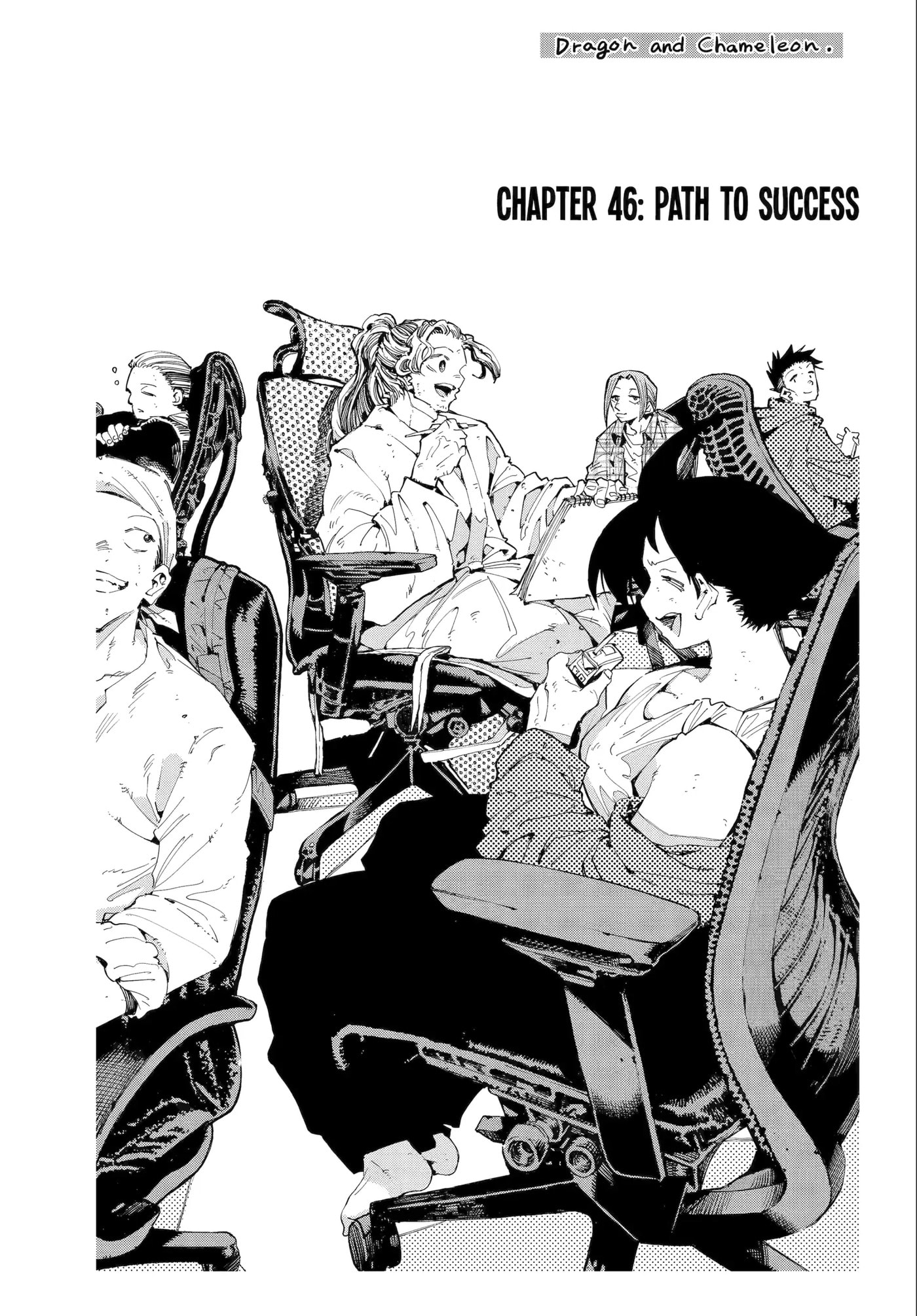 Read Ryuu to Chameleon chapter 46 image 2 on Lezhin