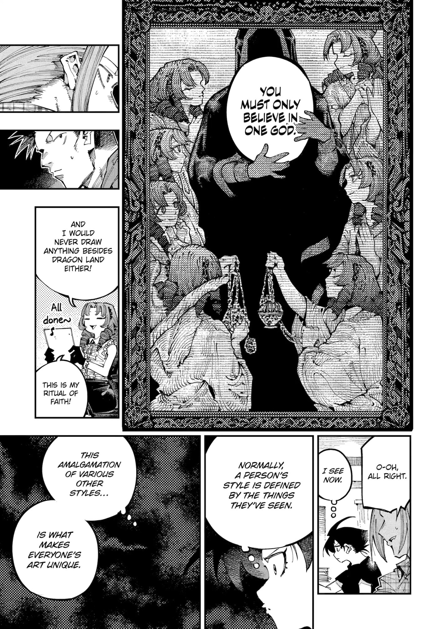 Read Ryuu to Chameleon chapter 48 image 8 on Lezhin