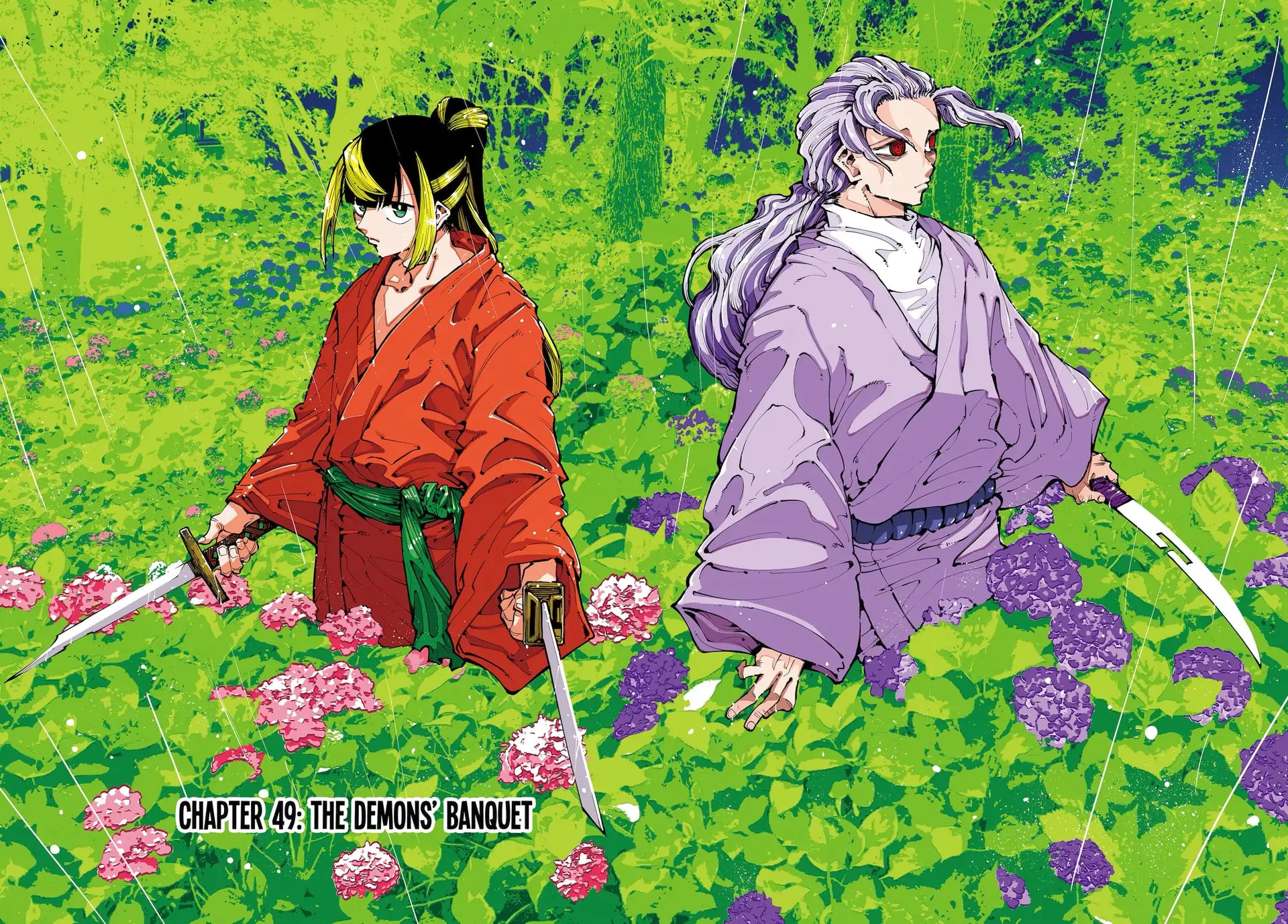 Read Ryuu to Chameleon chapter 49 image 1 on Lezhin