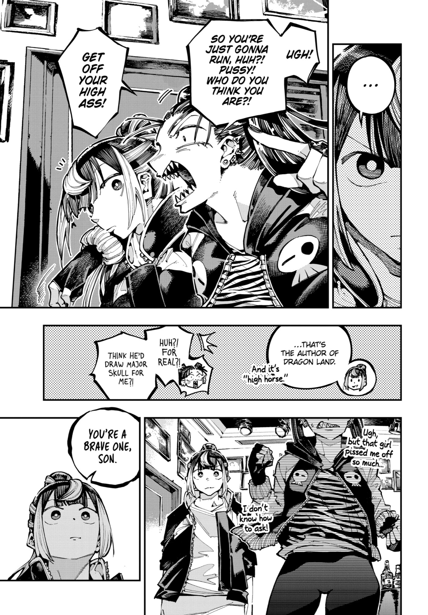 Read Ryuu to Chameleon chapter 50 image 8 on Lezhin