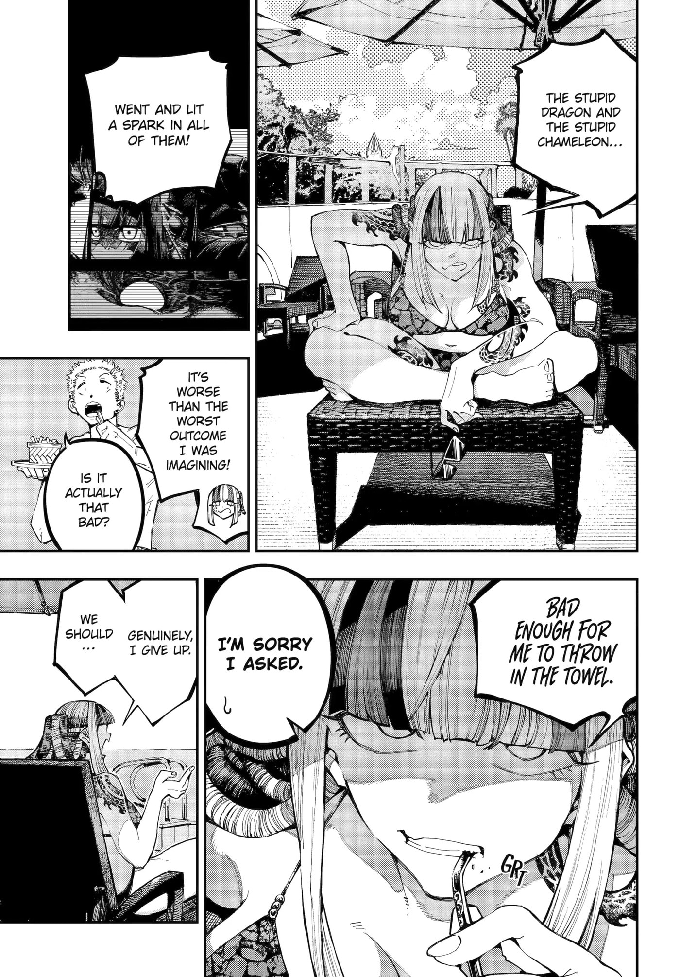 Read Ryuu to Chameleon chapter 52 image 9 on Lezhin