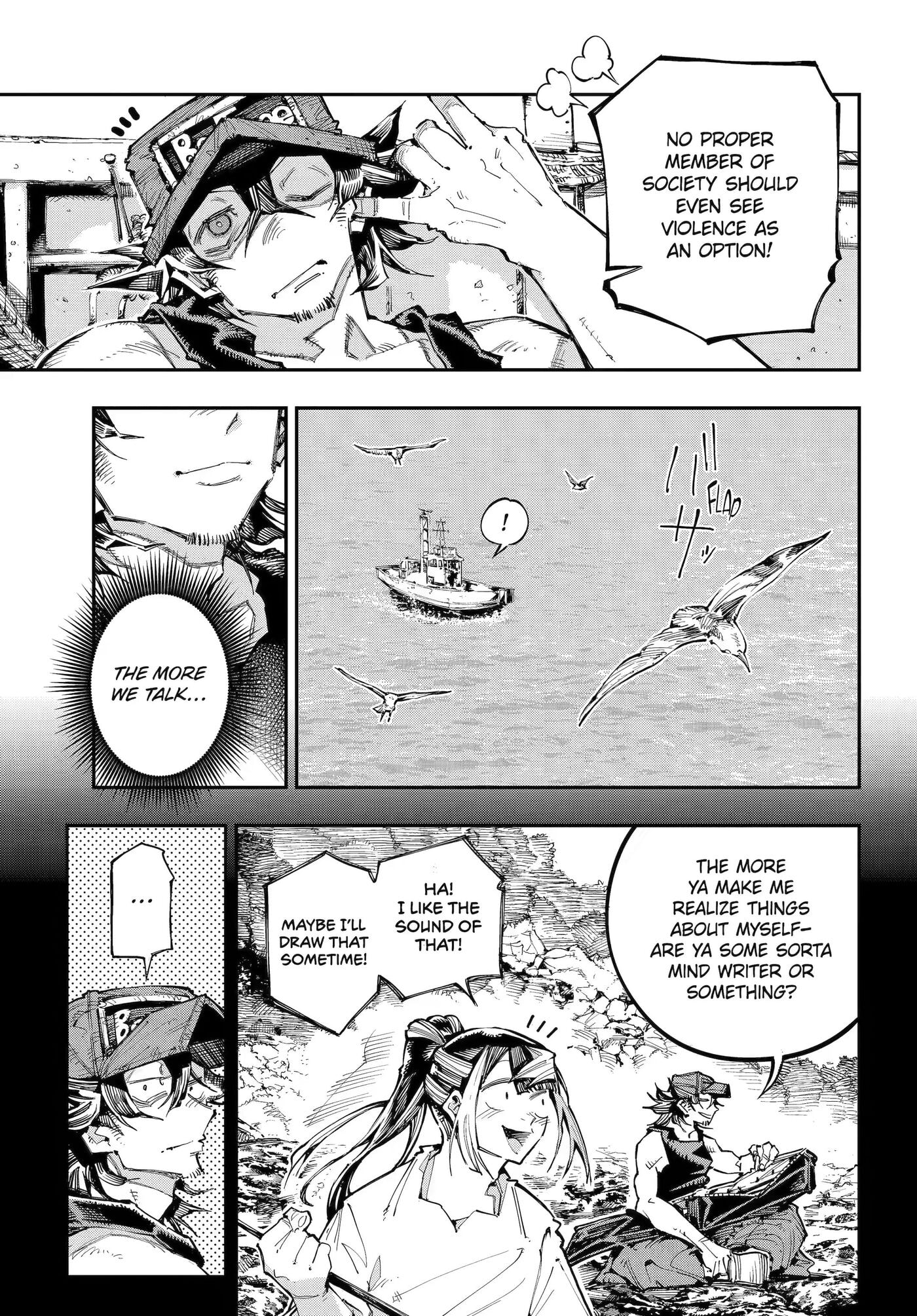 Read Ryuu to Chameleon chapter 56 image 31 on Lezhin
