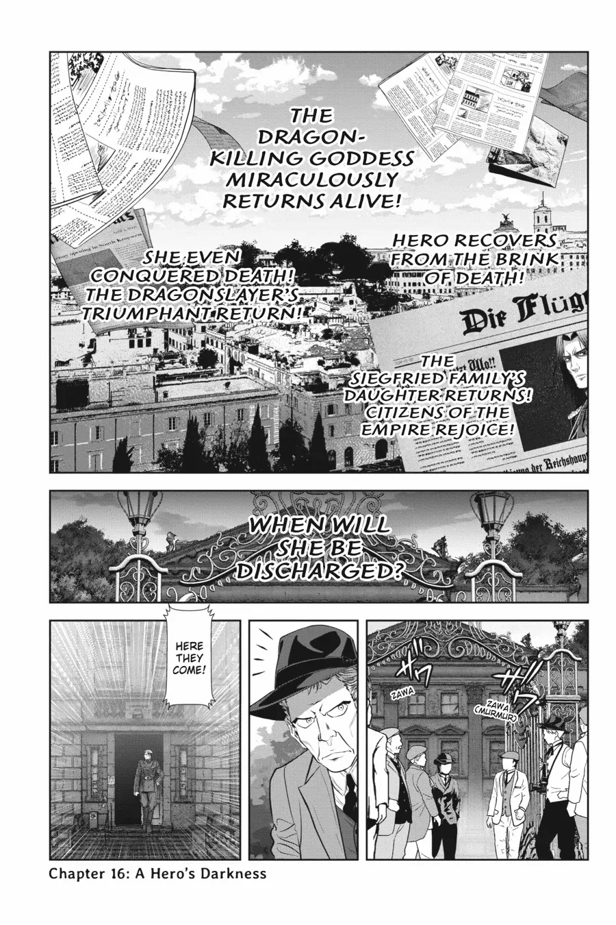 Read Ryuugoroshi no Brunhild chapter 16 image 1 on Lezhin