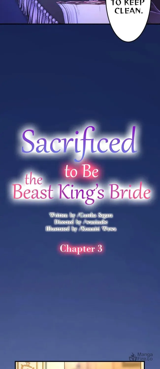 Sacrificed to Be the Beast King's Bride Chapter 3 page 3 - 