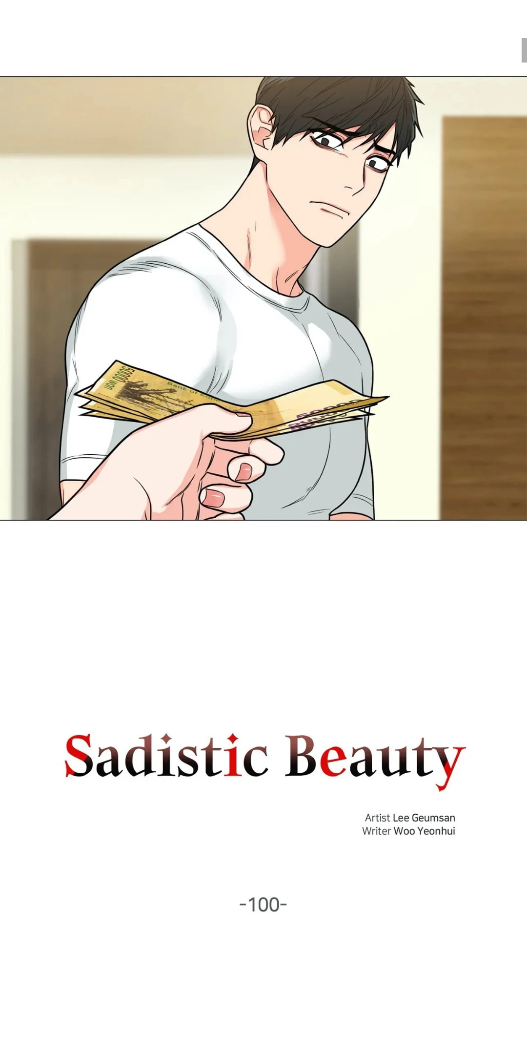Read Sadistic Beauty chapter 100 image 2 on Lezhin