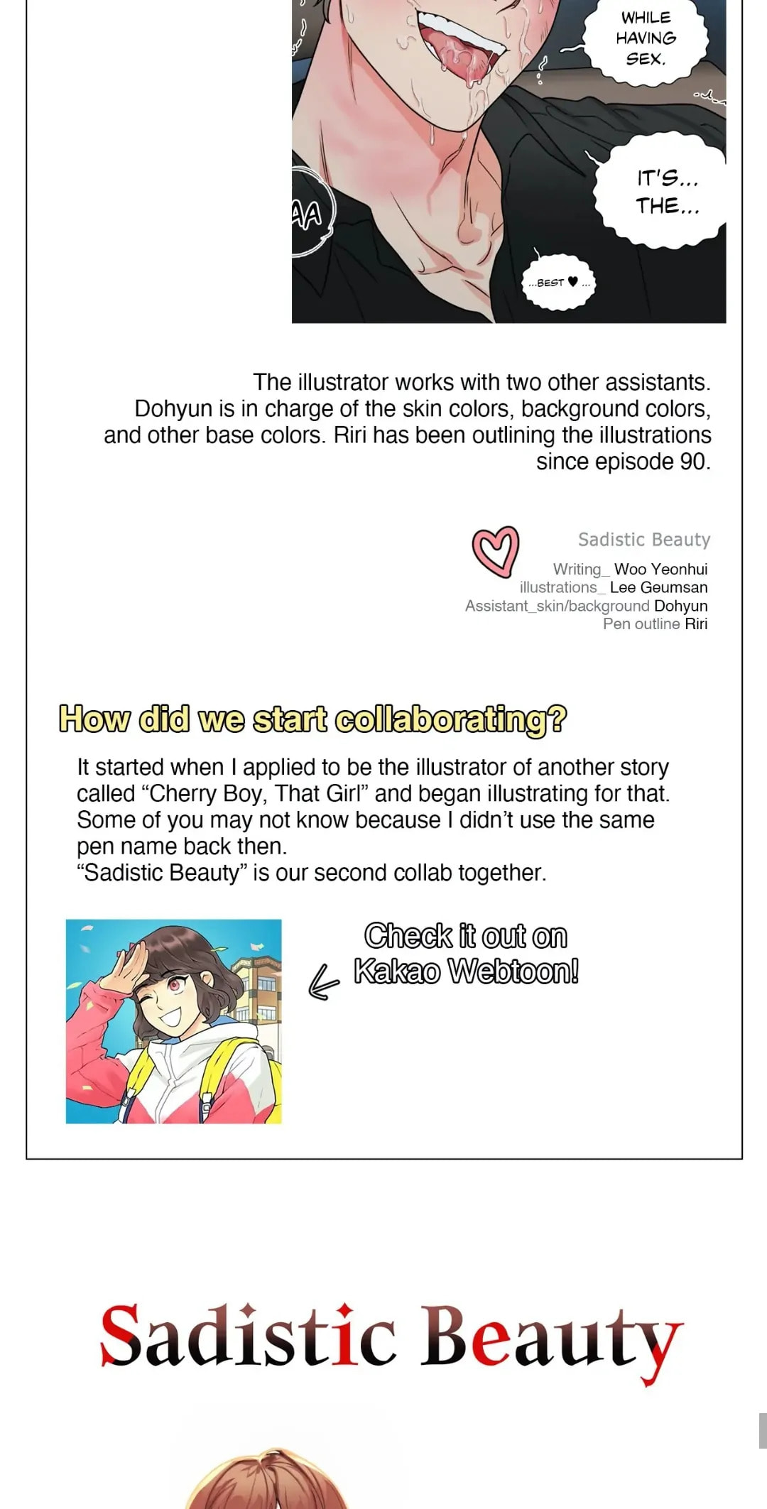 Read Sadistic Beauty chapter 100 image 40 on Lezhin