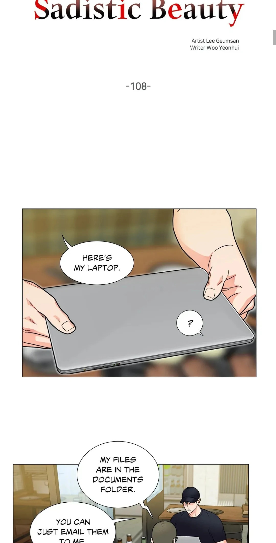Read Sadistic Beauty chapter 108 image 3 on Lezhin