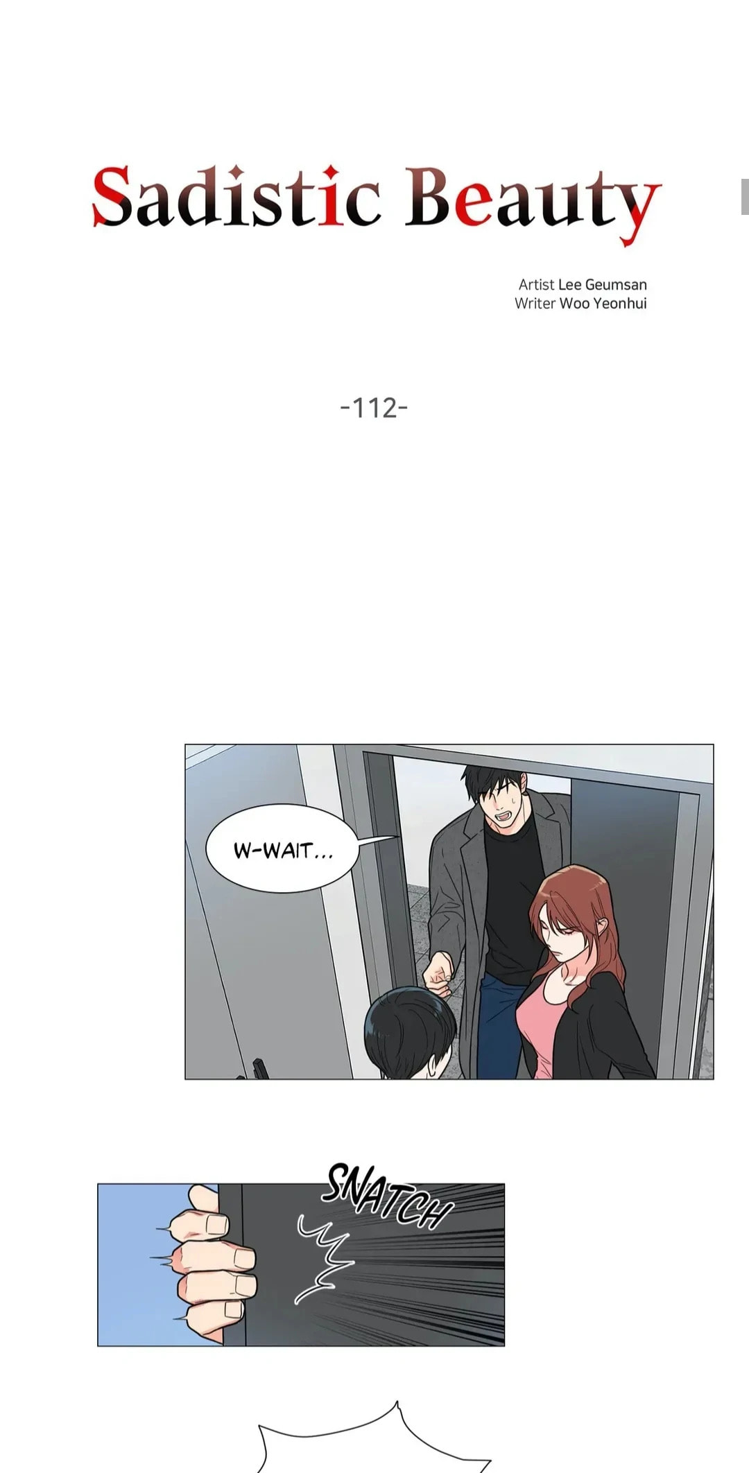 Read Sadistic Beauty chapter 112 image 6 on Lezhin