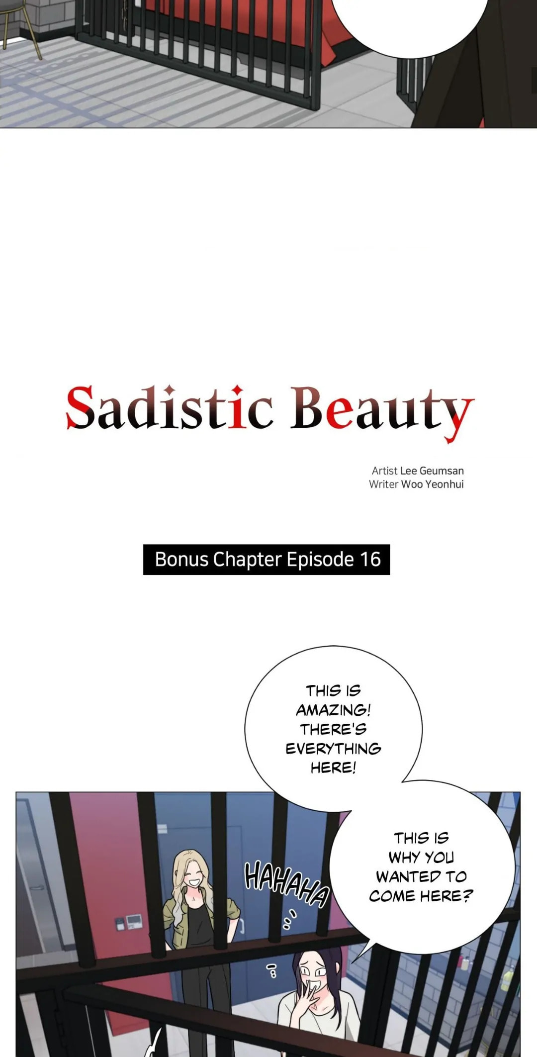 Read Sadistic Beauty chapter 16.1 image 3 on Lezhin