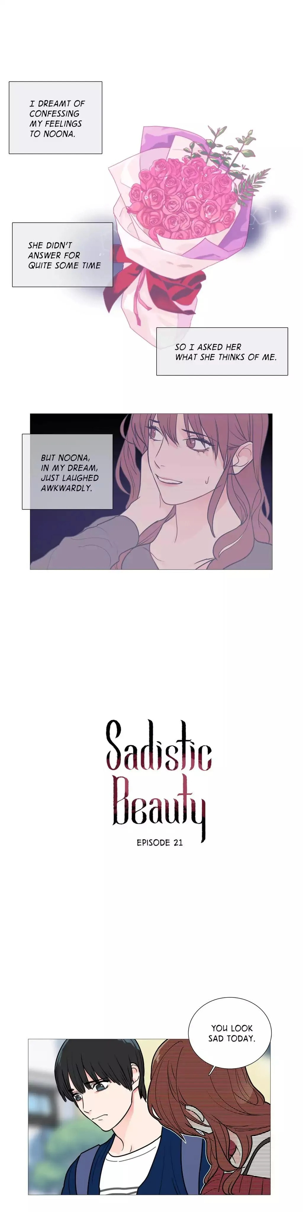Read Sadistic Beauty chapter 21 image 1 on Lezhin