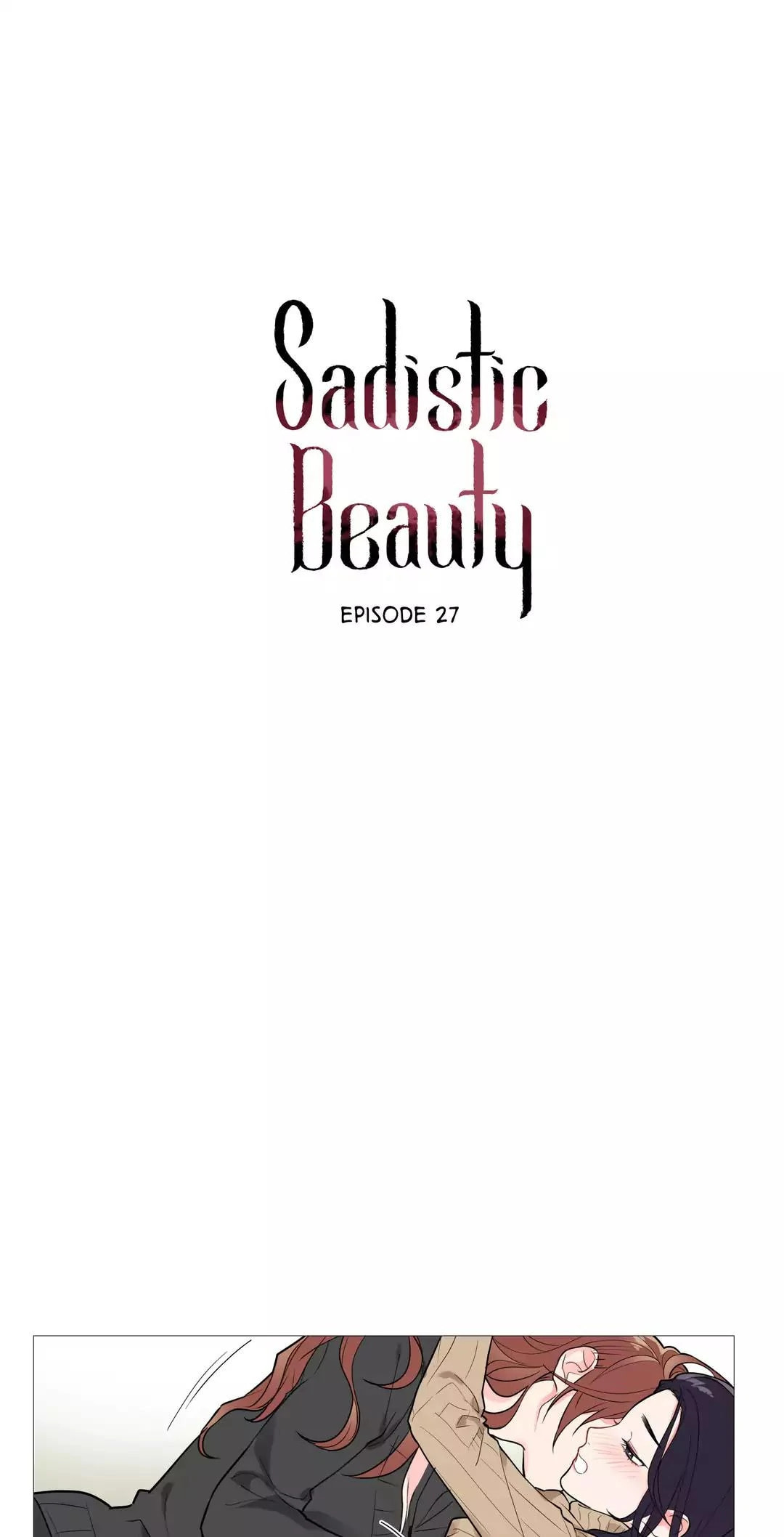 Read Sadistic Beauty chapter 27 image 3 on Lezhin