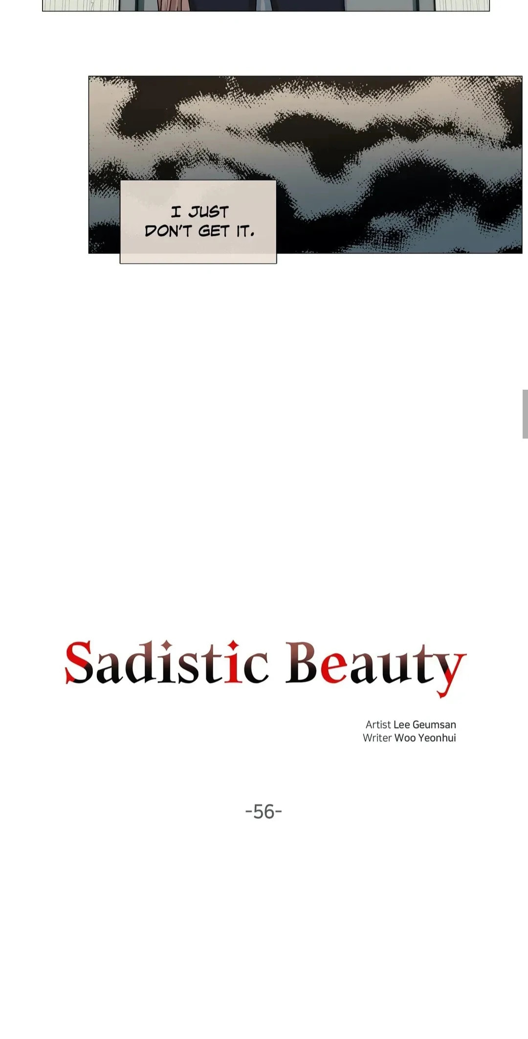 Read Sadistic Beauty chapter 56 image 9 on Lezhin