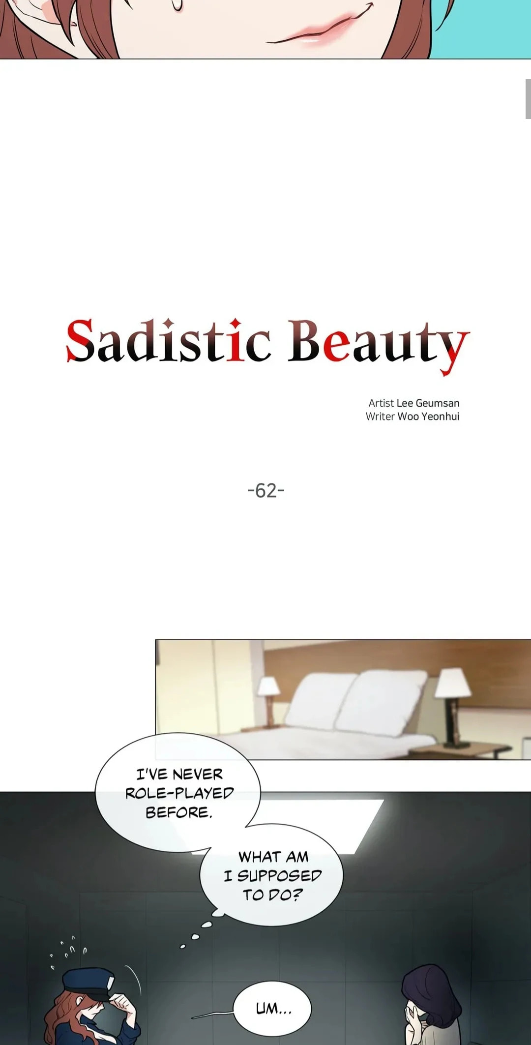 Read Sadistic Beauty chapter 62 image 3 on Lezhin