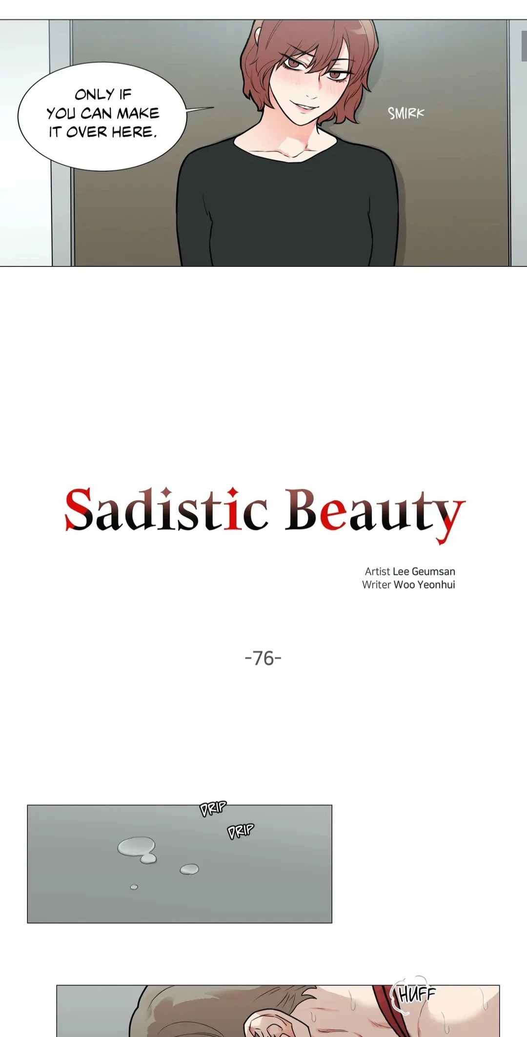 Read Sadistic Beauty chapter 76 image 2 on Lezhin