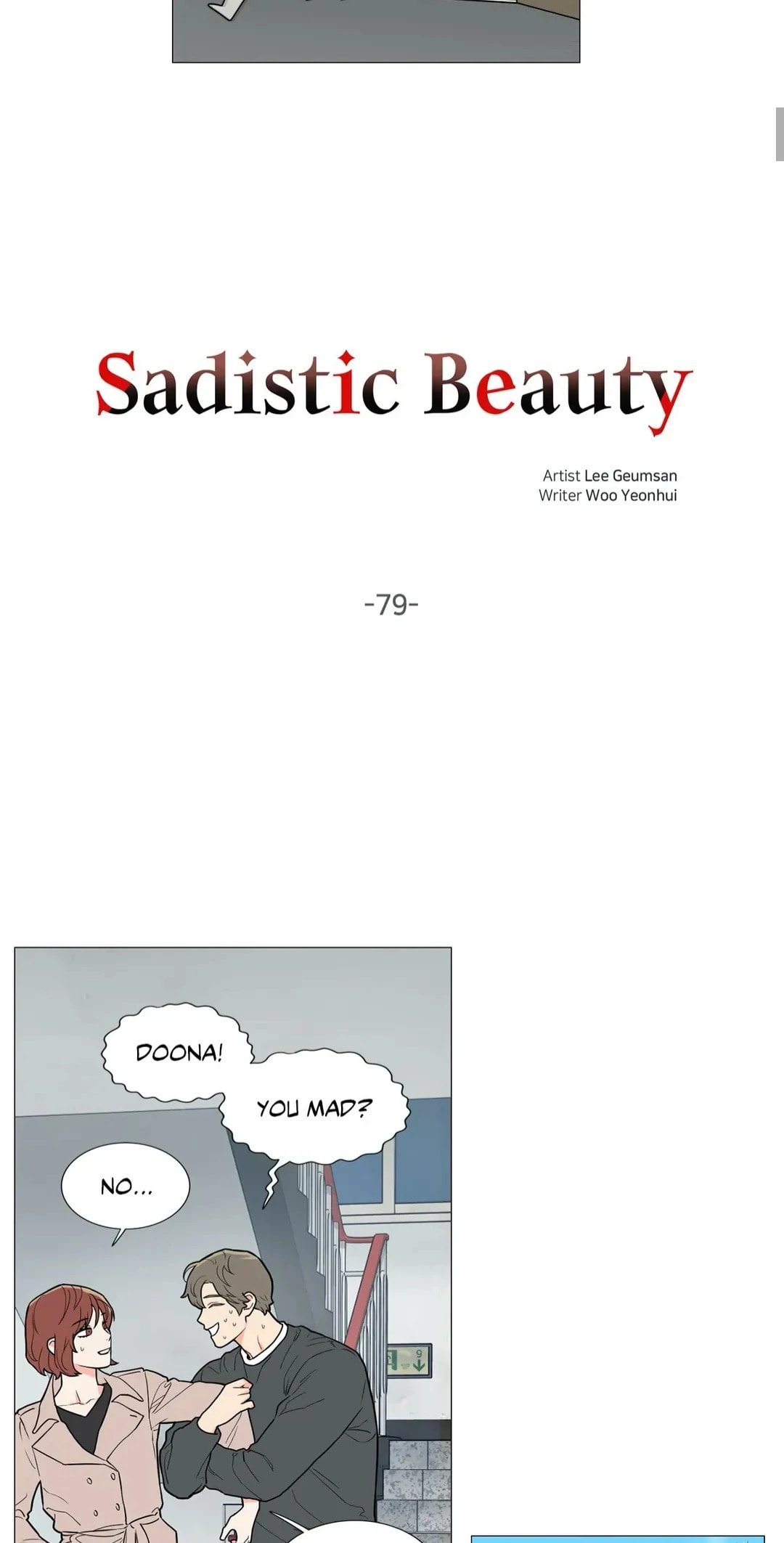 Read Sadistic Beauty chapter 79 image 3 on Lezhin