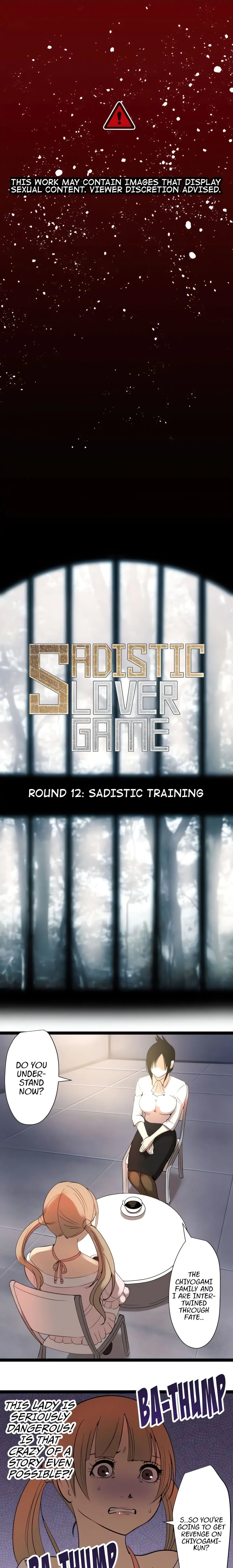 Read Sadistic Lover Game chapter 12 image 0 on Lezhin