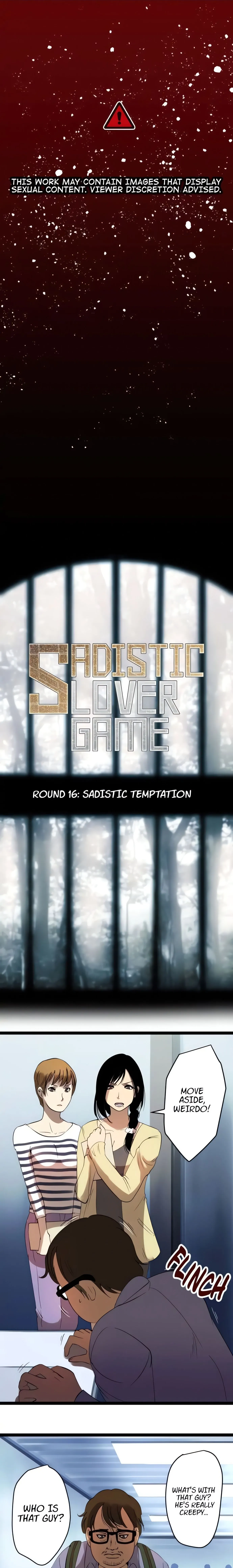 Read Sadistic Lover Game chapter 16 image 0 on Lezhin