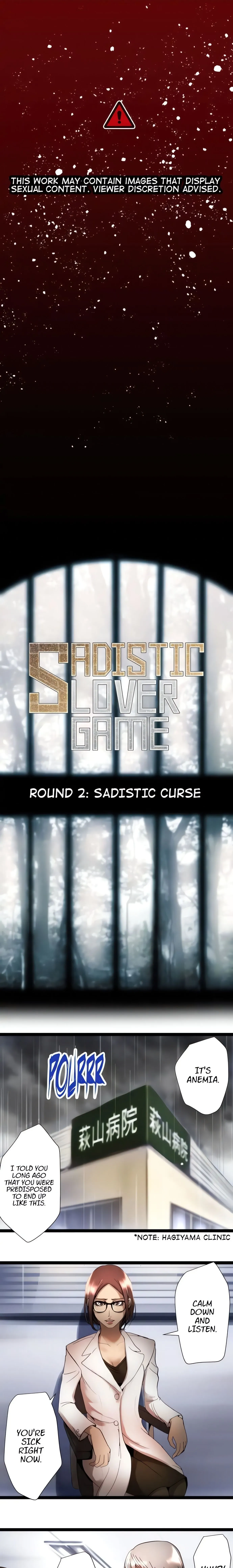 Read Sadistic Lover Game chapter 2 image 0 on Lezhin