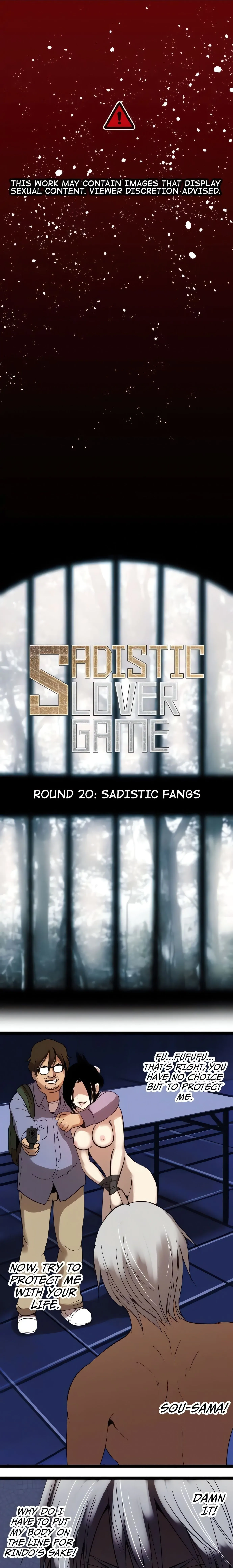 Read Sadistic Lover Game chapter 20 image 0 on Lezhin