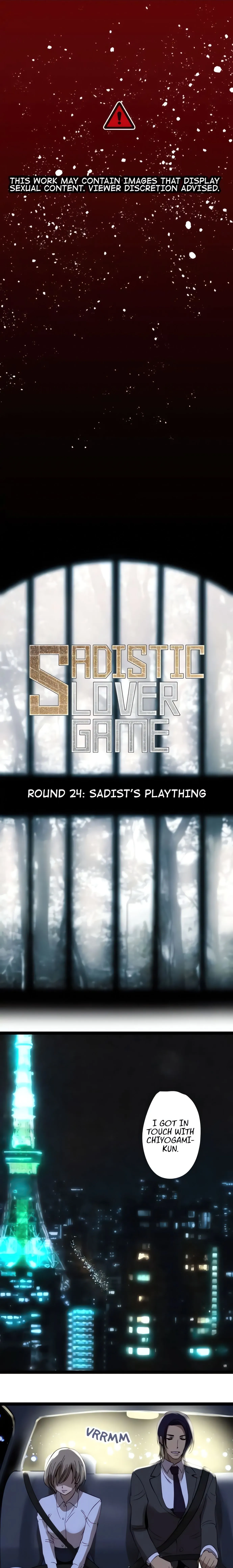 Read Sadistic Lover Game chapter 24 image 0 on Lezhin