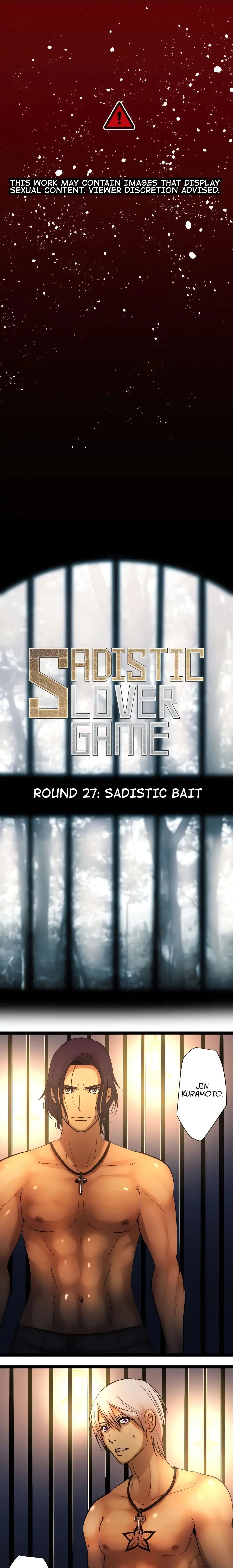 Read Sadistic Lover Game chapter 27 image 0 on Lezhin
